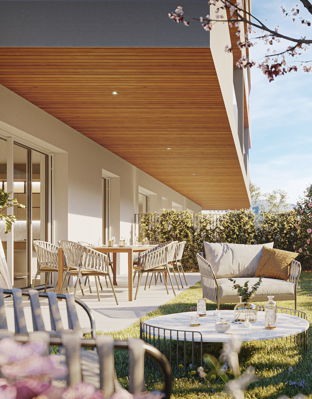 Appartamenti con giardino